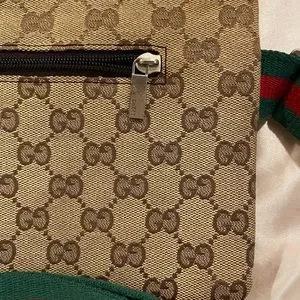 Accessories | Gucci Gg Monogram Double Pocket Belt Bag Dark  display picture 1